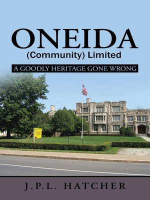 cover image of Oneida (Community) Limited